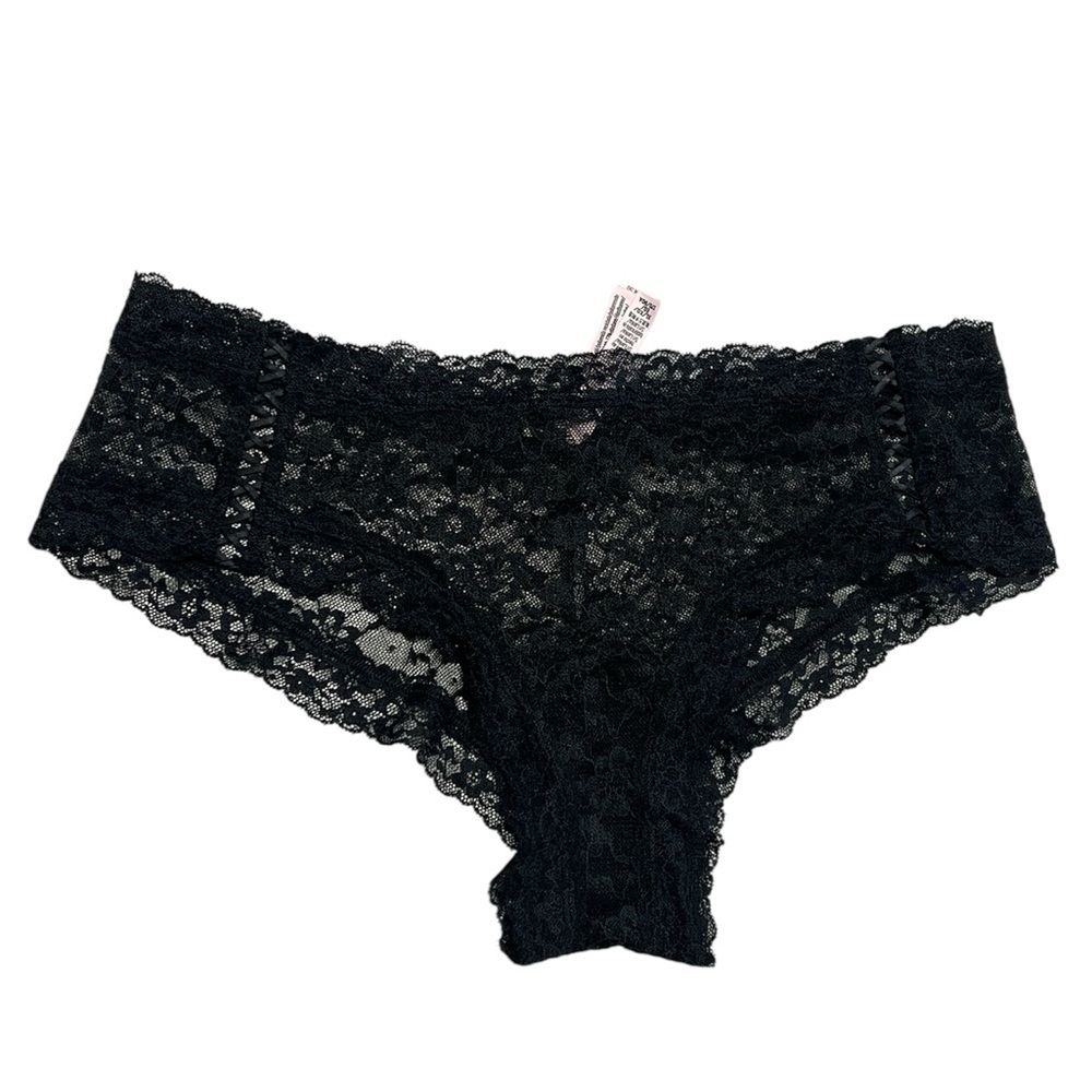 Victoria's Secret Black Lace Panties Size XXL